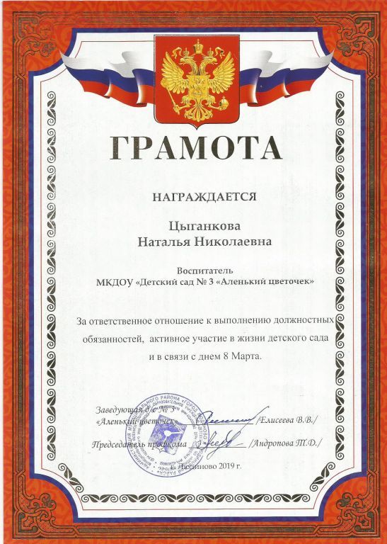 Грамота заведующего МКДОУ, 2019.jpg